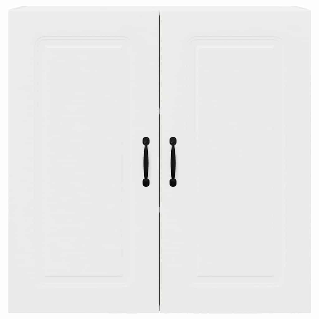 Küchenhängeschrank mit Regal Weiß 80 x 31 x 80 cm Holzwerkstoff